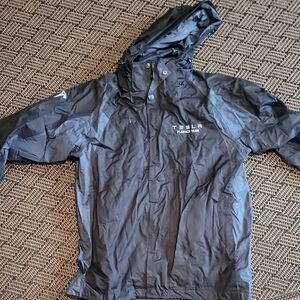 Tesla Black Windbreaker Jacket